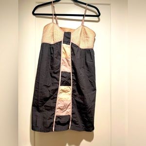 Vintage Lilka dress from Anthropologie - GREY, PINK, LAVENDER